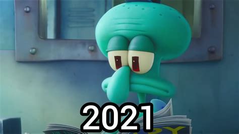 Evolution Of Squidward Tentacles Youtube