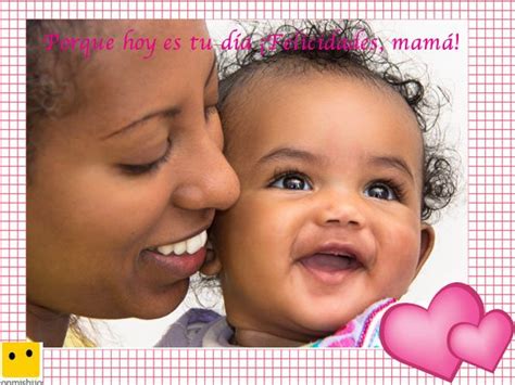 Postales Del Día De La Madre Bebé Y Su Mamá Sonriendo