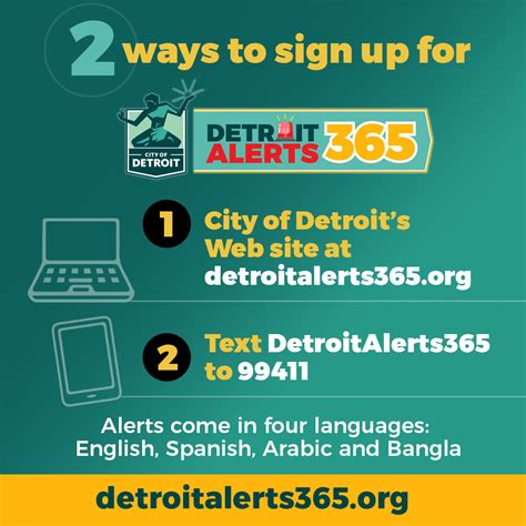Residents Businesses And Workers Encouraged To Sign Up For Detroit