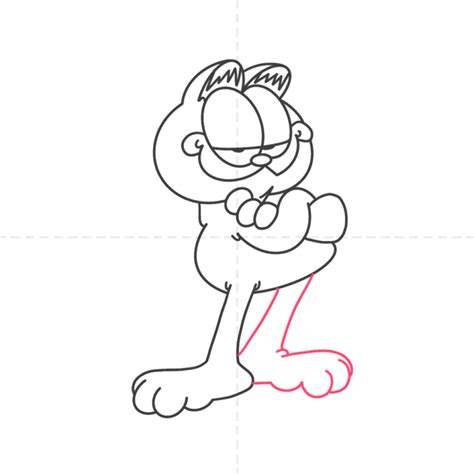 How To Draw Garfield In 13 Easy Steps For Kids