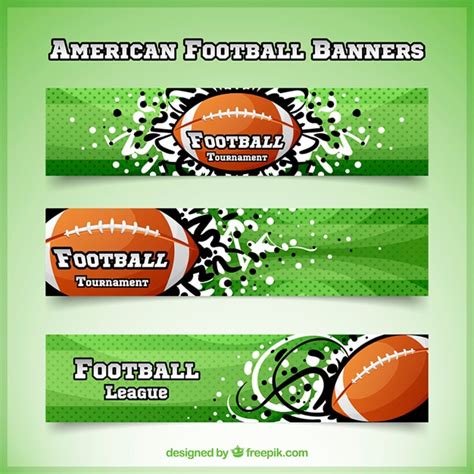 Football Banner Free Vectors And Psds To Download