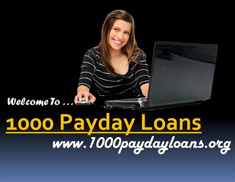 1000 Payday Loans By Stephen Billmore Issuu