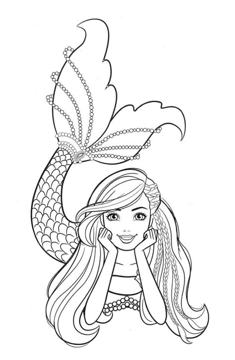 Desenhos De Sereia Para Colorir Blog Ana Giovanna