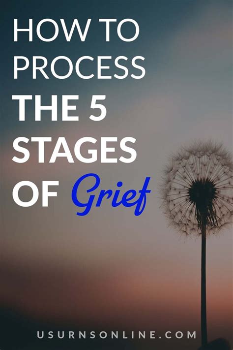 The 5 Stages Of Grief And How To Process Them In 2021 Grief Stages Of