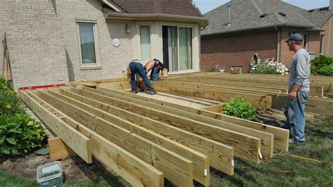 Outdoor Living How To Build A Low To The Ground Deck