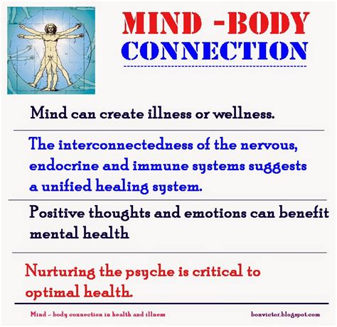 Mind Body Connection In Health And Illness