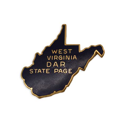 West Virginia State Page Pin Dar Shopping
