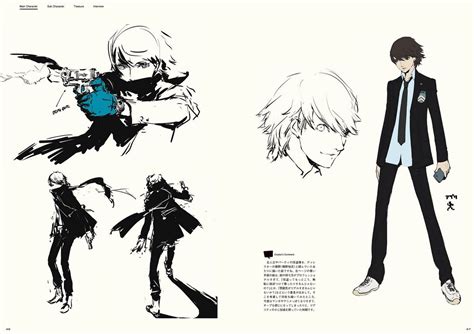 Persona Central On Twitter Concept Art Of The Persona 5 Protagonist