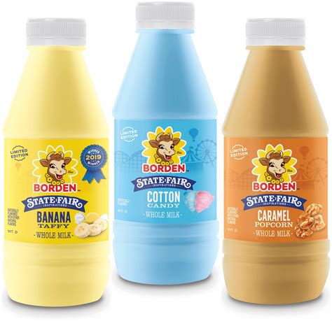 Borden Bottles Up The State Fair Of Texas Wacky Food Lineup With Fun Flavored Milks Borden Dairy