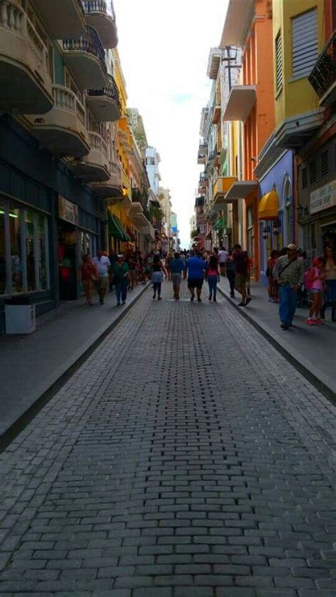 Calle De La Fortaleza Viejo San Juan Street Street View Puerto Rico