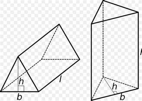 Triangular Prism Triangle Surface Area Cuboid Png 1280x910px
