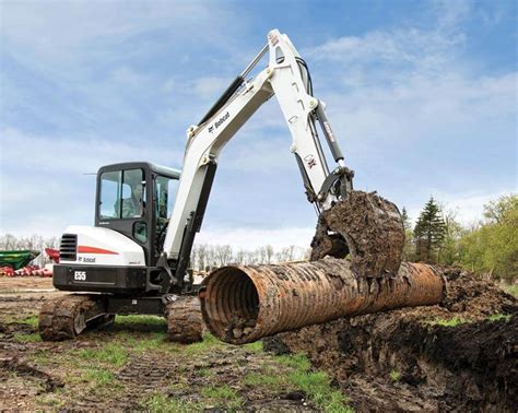 Our tough, versatile and agile equipment has earned us the reputation as #onetoughanimal. Bobcat E55 | AB Equipment