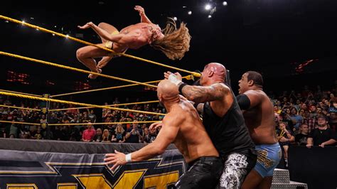 Tommaso Ciampa Keith Lee And Matt Riddle Vs The Oc Photos Wwe
