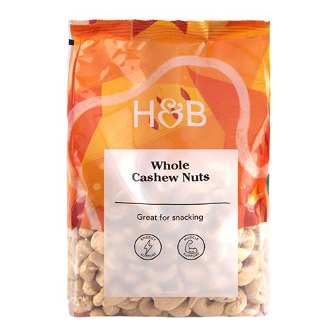 Holland Barrett Natural Whole Cashew Nuts G