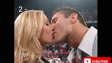 Top 10 Kiss Moments In Wwe Youtube