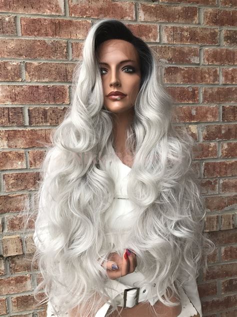 Foxy Silver Human Hair Wigs Nowmcijournalned