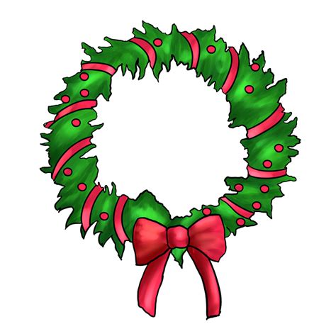 Free To Use Public Domain Christmas Wreath Clip Art