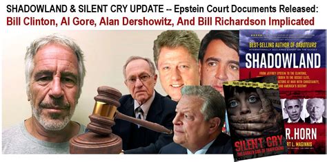 Shadowland And Silent Cry Update Epstein Court Documents Released With Big Names Implicated