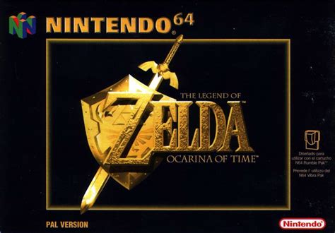 The Legend Of Zelda Ocarina Of Time 1998 Box Cover Art Mobygames