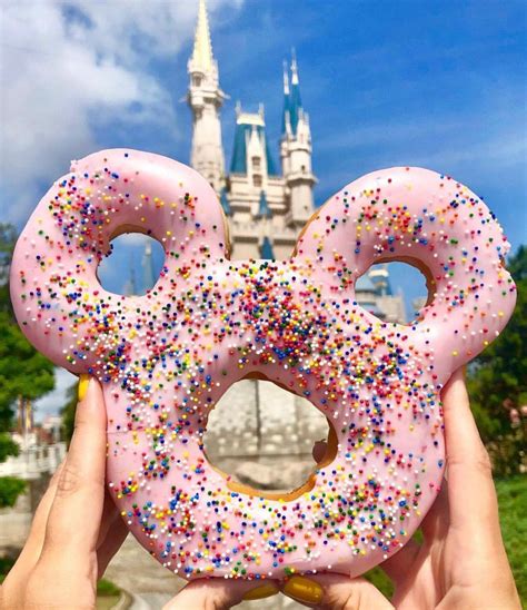 oh my donut this new donut is available in disneys magic kingdom ready to start planning