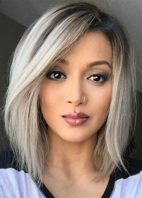 Bob hairstyles are back and we can see why. 50 Medium Bob Hairstyles for Women Over 40 in 2019 ...