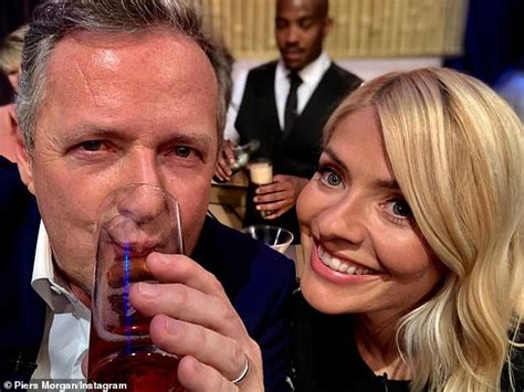 Piers Morgan Reveals His Boozy Night Out With Holly Willoughby Soon