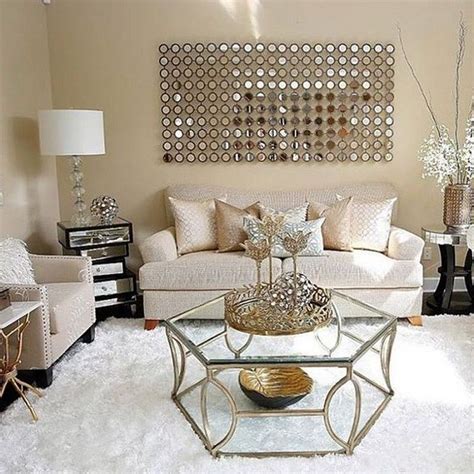Pin By Chevell Wishem On Home Décor Ideas Gold Living Room Glam