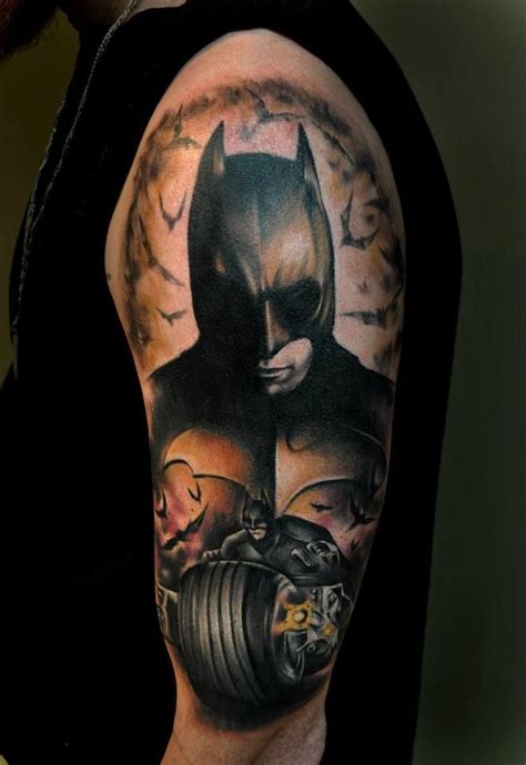 Top 102 Batman Sleeve Tattoo Designs