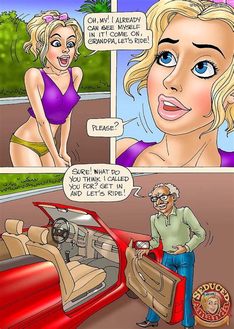 Page Seduced Amanda Comics Grandpa And His New Ride Erofus Sex