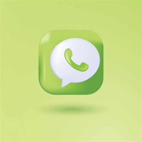 Whatsapp 3d Icon 2067783 Vector Art At Vecteezy