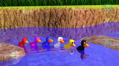 Six Little Ducks Childrens Music And Songs For Kids Youtube