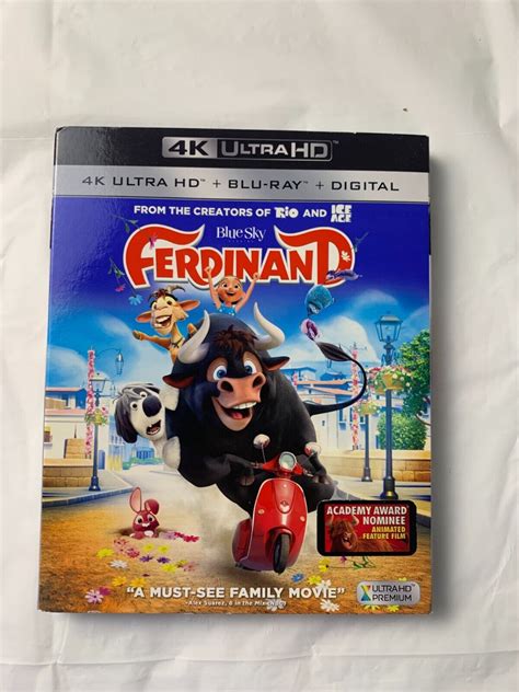 Ferdinand 2017 4k Ultra Hd Blu Ray 2 Disc Us Release 24543316701 Ebay