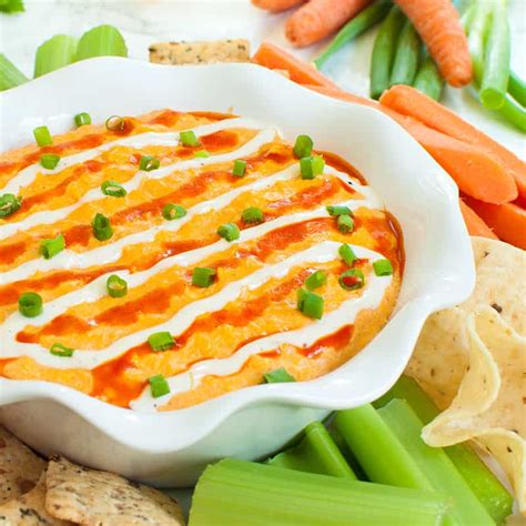 Slow Cooker Buffalo Chicken Dip With Real Chicken Dip Recipe Creations