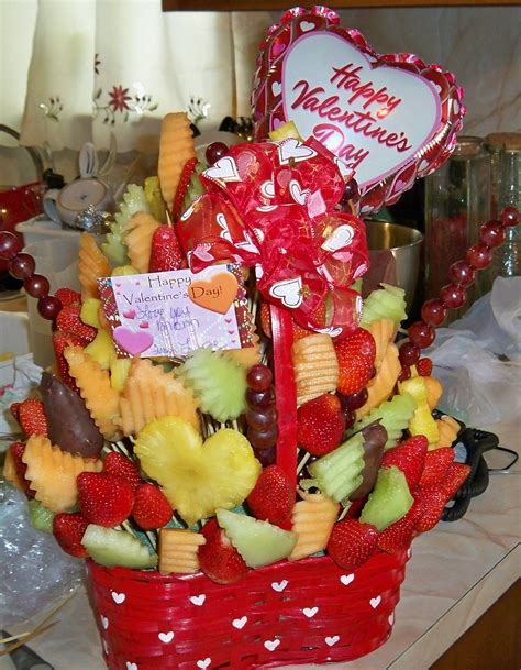 Valentines Day Fruit Basket Fruit Basket T Kids T Baskets