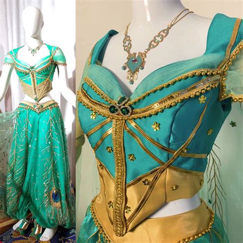 P076 Jasmine Costume Aladdin Moive 2019 Cosplay Princess Custom Made · Angel Secret · Online