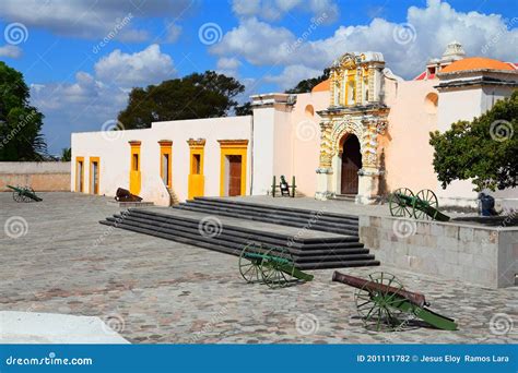 Old Military Fort Of Loreto In Puebla City Mexico Ii Editorial
