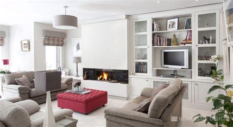 Study And Living Room Furniture Interior Design Ideas