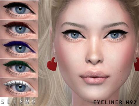 Sleek Eyeliner The Sims 4 Catalog