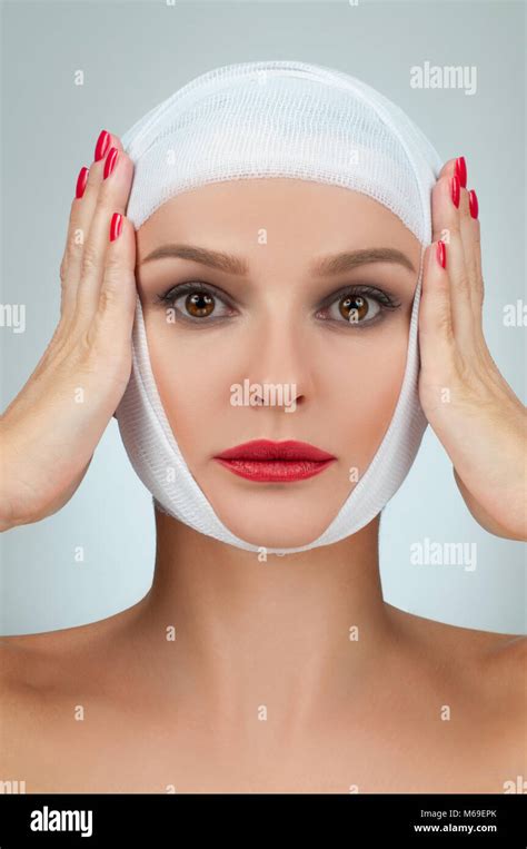 Bandages Cosmetic Surgery Hi Res Stock Photography And Images Alamy
