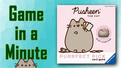 Game In A Minute Pusheen Purrfect Pick Gameosity