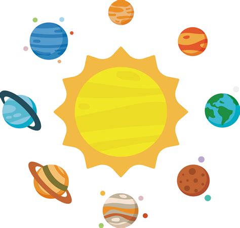 3144 X 3003 12 Solar System Planets Clipart Png Transparent Png
