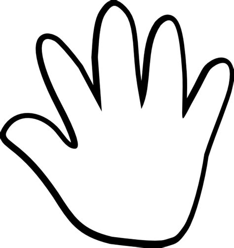Free Handprint Coloring Page Download Free Handprint Coloring Page Png