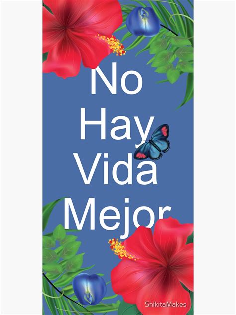 No Hay Vida Mejor Spanish Jw Best Life Ever Sticker For Sale By Shikitamakes Redbubble