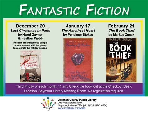 Fantastic Fiction Jackson County Public Library