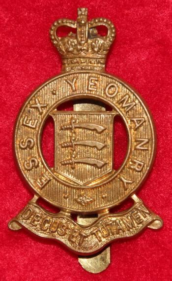 British Army Badges Essex Yeomanry Cap Badge