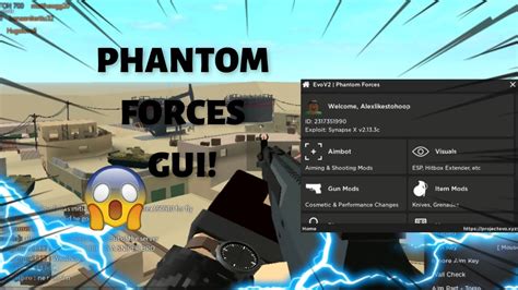 New Phantom Forces Script Gui Aimbot Esp More Roblox
