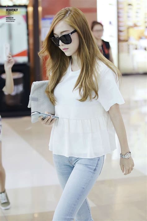 Snsd Jessica Airport Fashion 2014 소녀시대 청바지