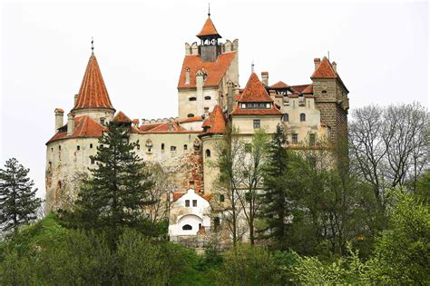 File Photograph Of A General View Of Bran Castle Also Known As Dracula