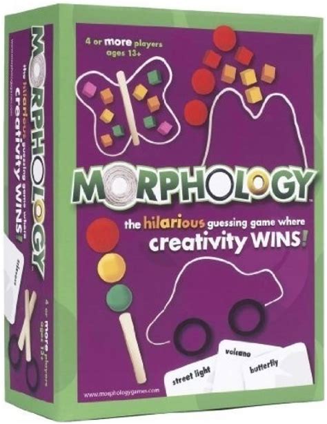 Morphology Games Morphology Party And Fun Games Board Game Morphology