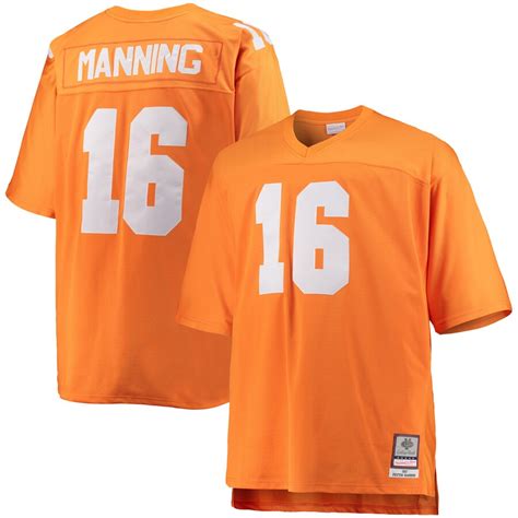 Mens Mitchell And Ness Peyton Manning Tennessee Orange Tennessee